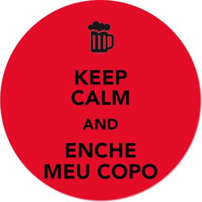 

Maison N Mode Keep Calm Copo Mouse Pad Mousepad(Multicolor)