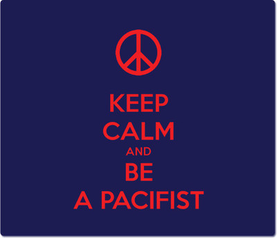

Maison N Mode Keep Calm Pacifist Mouse Pad Mousepad(Multicolor)