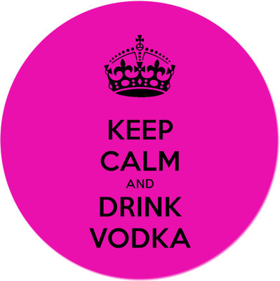 

Maison N Mode Keep Calm Drink Vodka Mouse Pad Mousepad(Multicolor)