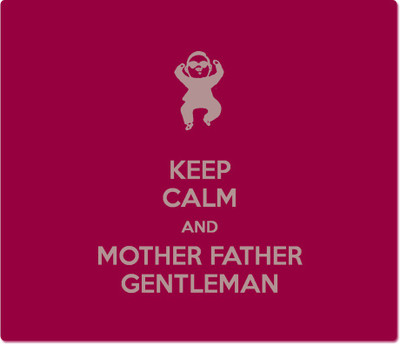 

Maison N Mode Keep Calm Mother Father Mouse Pad Mousepad(Multicolor)