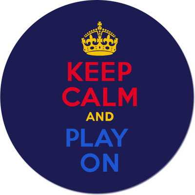 

Maison N Mode Keep Calm Play On Mouse Pad Mousepad(Multicolor)