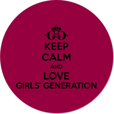 

Maison N Mode Keep Calm Love Girls Mouse Pad Mousepad(Multicolor)