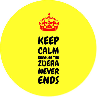 

Maison N Mode Keep Calm Never End Mouse Pad Mousepad(Multicolor)
