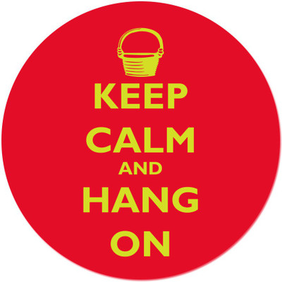 

Maison N Mode Keep Calm Hang On Mouse Pad Mousepad(Multicolor)