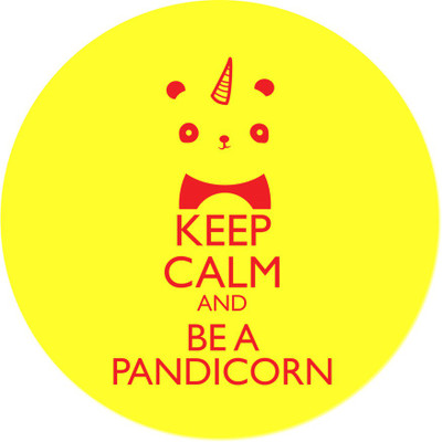 

Maison N Mode Keep Calm Be Pandicorn Mouse Pad Mousepad(Multicolor)