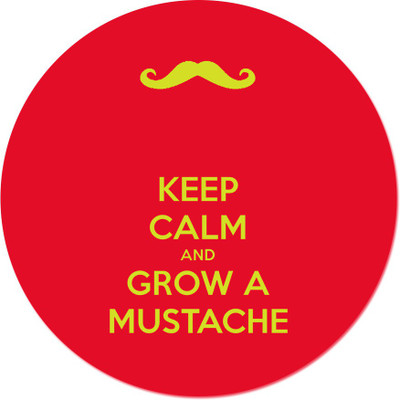 

Maison N Mode Keep Calm Grow A Mustache Mouse Pad Mousepad(Multicolor)