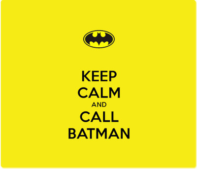 

Maison N Mode Keep Calm Call Batman Mouse Pad Mousepad(Multicolor)