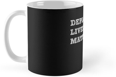 

Shopsmeade Deplorables Lives Matters - Basket | Humor Fun #32877 Ceramic Mug(300 ml), White