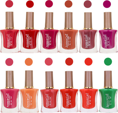 

Aroma Care Long Lasting Quick Dry Nail Polish Wholesale Combo 032 Multicolor,(Pack of 12)