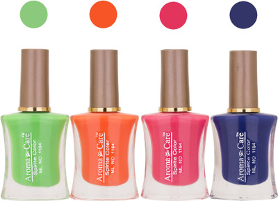 

Aroma Care Multicolor Matte Nail Polish Combo 19-573-574-634 Multicolor,(Pack of 12)