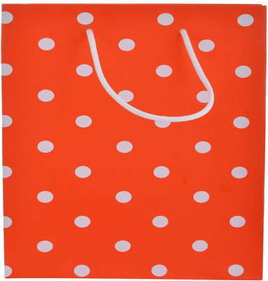 PapertoBag Printed Party Bag(Red, Pack of 20)