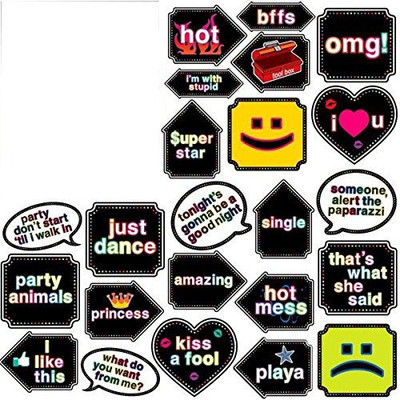 

PARTY PROPZ DECORATION Photo Booth Board(Bachelorette, Party)