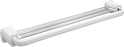 

JVS Extenable - Clothes - Dryer Plastic Wall Cloth Dryer Stand(White)
