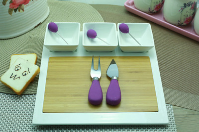 

Importwala Bowl Spoon Plate Ladle Serving Set