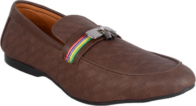 

Floxtar Loafers For Men(Brown