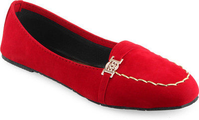 

Shoe Lab Loafers For Women(Red