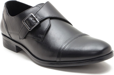 Red tape monk discount shoes in black