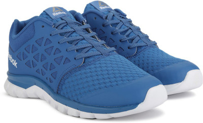 

REEBOK SUBLITE XT CUSHION 2.0 Running Shoes For Men(Blue, Blue/wht/blk/pwtr