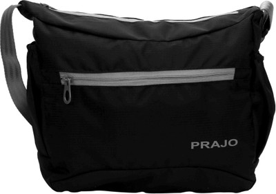 

prajo Men & Women Casual Black Polyester Sling Bag