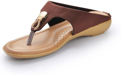 

Footsoul Flip Flops, Brown