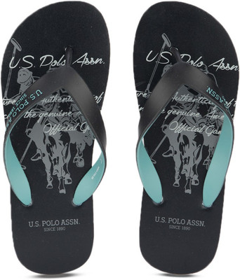 

U.S. Polo Assn Park Slippers, Black