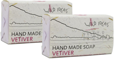 

wild ideas Hand Made Soap - Vetiver (pack of 2)(200 g, Pack of 2)
