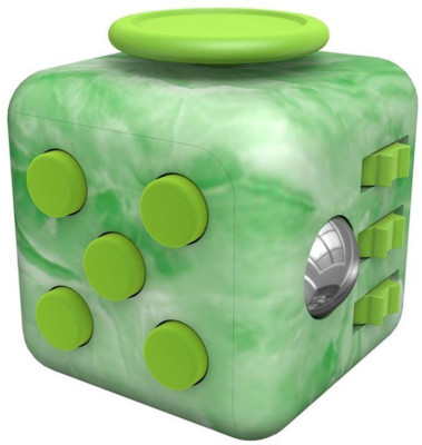 

Memore Memore Fidget Cube Toy For Anxiety Stress Helps Focusing Fidget Toy Focus Toy for Kids & Adults-Jade-Green(Green)