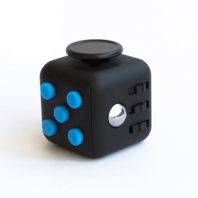

Memore Memore Fidget Cube Toy For Anxiety Stress Helps Focusing Fidget Toy Focus Toy for Kids & Adults-Blue Black(Blue)