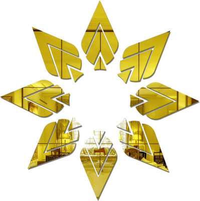 

Sehaz Artworks  Decals Sticker(Pack of 24, Gold