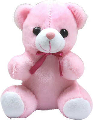 

Casotec Cute Teddy Bear Stuffed - 10.5 cm(Pink)