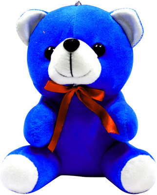

Casotec Cute Teddy Bear Stuffed - 20 cm(Blue)