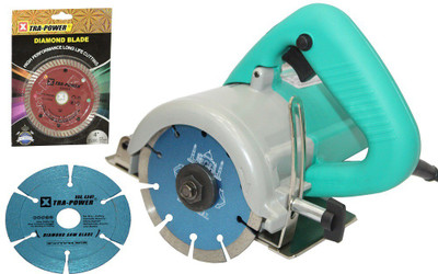 

Digital Craft cutting machine (1240 W) (13000 RPM) (110 mm) for wood/marble/tile/granite/metal cutting Free 2 wheels Handheld Tile Cutter(1240 W)