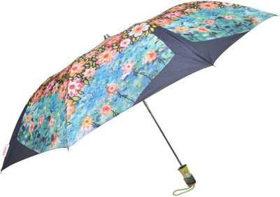 

Fendo Auto Open 2 fold Printed Umbrella(Multicolor)