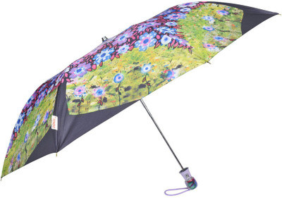 

Fendo 2 Fold auto open Designer Umbrella(Multicolor)