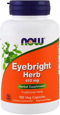 

Now Foods Eyebright Herb 410mg - 100 Capsules(100 No)