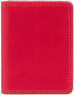 

Visconti Women Casual Pink Genuine Leather Card Holder(16 Card Slots), Red & multi