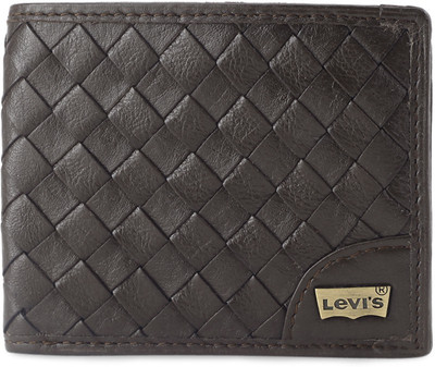 

Levi's Men Casual Brown Genuine Leather Wallet(8 Card Slots)