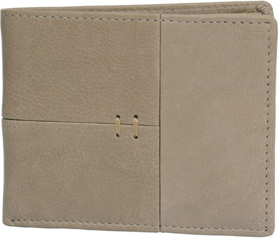 Visach Men Tan Fabric Wallet(8 Card Slots)