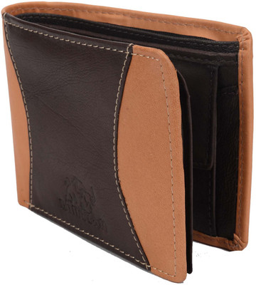 

Bull Kraft Men Multicolor Genuine Leather Wallet(6 Card Slots), Tan