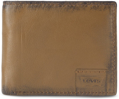 

Levi's Men Brown Genuine Leather Wallet(4 Card Slots)