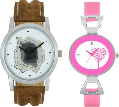 CM Couple Watch With Stylish And Designer Dial Fast Selling LV43 Watch  - For Men & Women   Watches  (CM)
