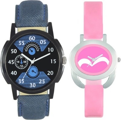 CM Couple Watch With Stylish And Designer Printed Dial Fast Selling L_V13 Watch  - For Men & Women   Watches  (CM)