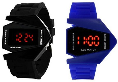 vk sales Black And Blue Rocket Watch  - For Boys   Watches  (vk sales)