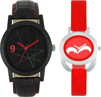CM Couple Watch With Stylish And Designer Printed Dial Fast Selling L_V74 Watch  - For Men & Women   Watches  (CM)