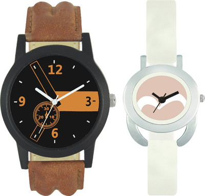 

CM Couple Watch With Stylish And Designer Printed Dial Fast Selling L_V05 Watch - For Men & Women