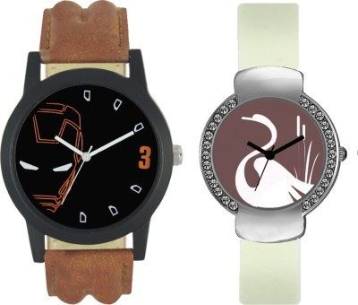 CM Couple Watch With Stylish And Designer Printed Dial Fast Selling L_V40 Watch  - For Men & Women   Watches  (CM)