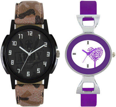 

SRK ENTERPRISE New Couple Watch With Stylish And Designer Dial Fast Selling LVC11 Watch - For Men & Women
