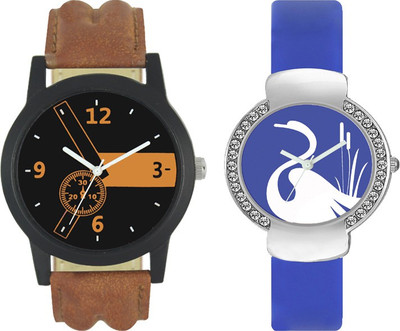 

CM Couple Watch With Stylish And Designer Printed Dial Fast Selling L_V07 Watch - For Men & Women