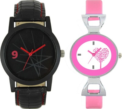 CM Couple Watch With Stylish And Designer Dial Fast Selling LV38 Watch  - For Men & Women   Watches  (CM)