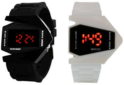 

vk sales Black And White Color Watch - For Boys